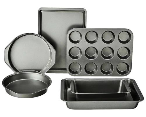 Amazon Basics Nonstick Bakeware Set (6-Piece) Amazon Basics Nonstick Bakeware Set