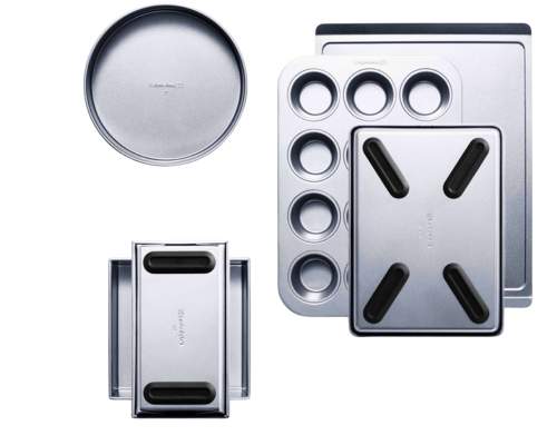 Calphalon Nonstick Bakeware Set, 6-Piece Set Includes Cookie Sheet Calphalon Nonstick Bakeware Set, 6-Piece Set Includes Cookie Sheet