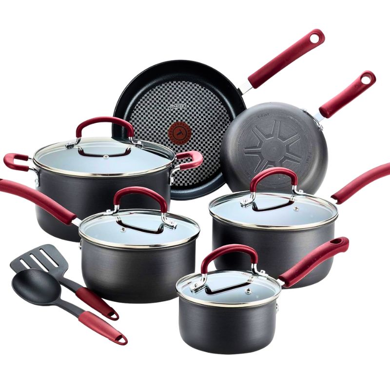 T-fal Ultimate Hard Anodized Nonstick Cookware Set