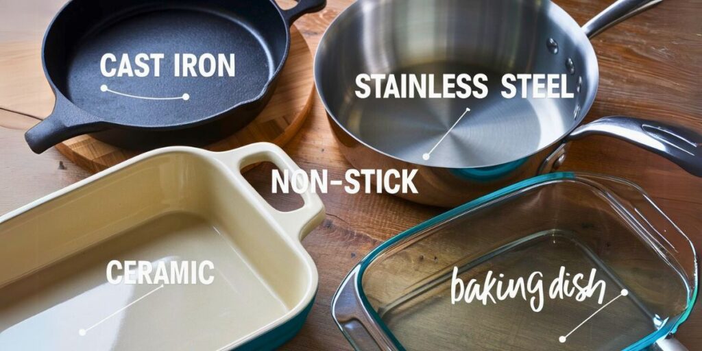 Five Types of Materials Used for Cookware and Bakeware 5 Best Cookware and Bakeware Materials