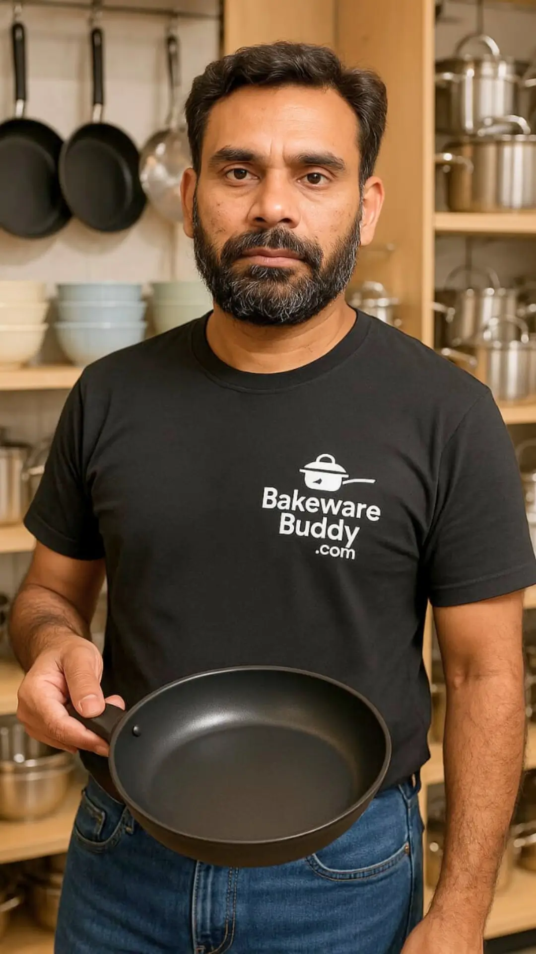 Photo of Minhaas, the author and founder of Bakeware Buddy website